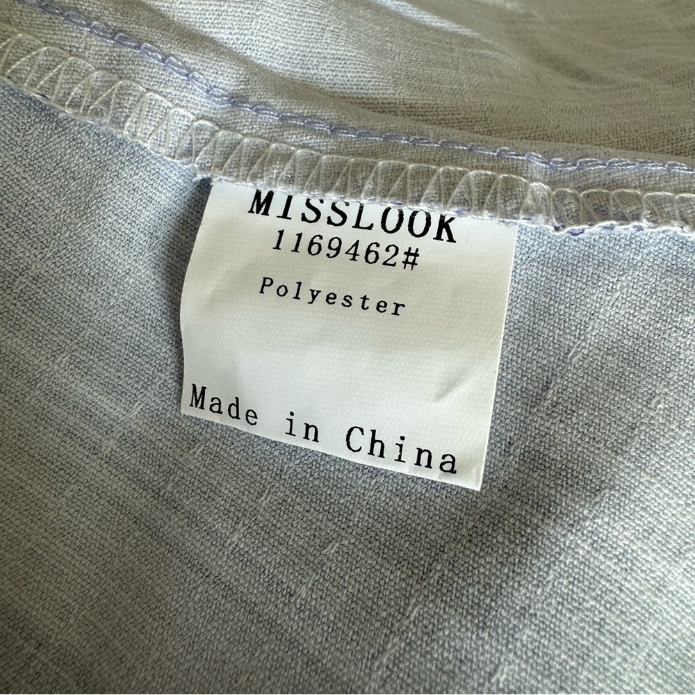 MISSLOOK Plaid Midi / Maxi Dress - XXL - Blue - Picture 10 of 10